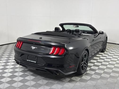 Black 2020 Ford Mustang EcoBoost Premium