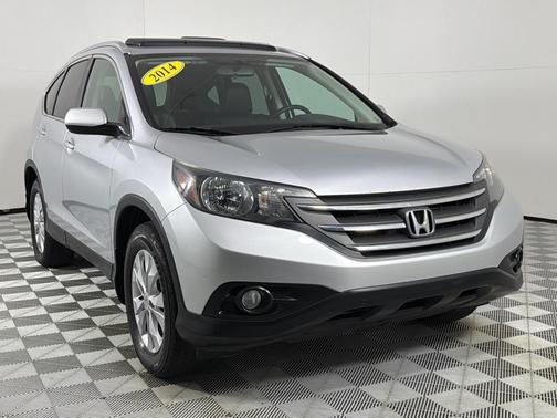 Silver 2014 Honda CR-V EX-L