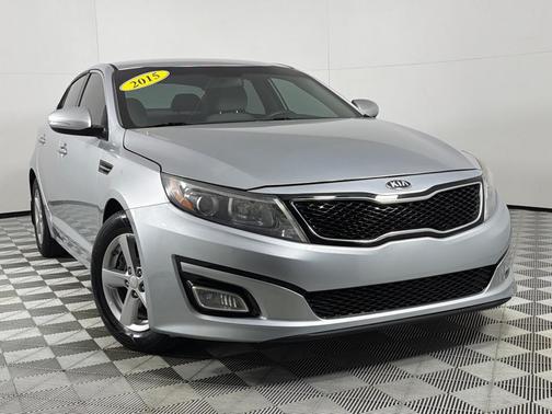 Silver 2015 Kia Optima LX