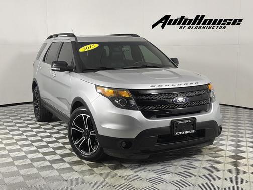 Silver 2015 Ford Explorer Sport