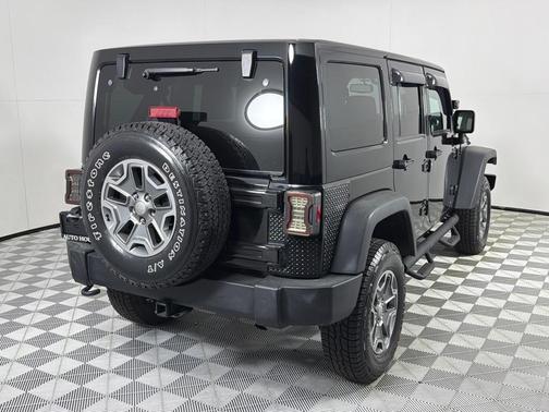 Black 2017 Jeep Wrangler Unlimited Rubicon