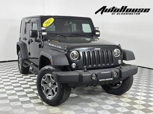 Black 2017 Jeep Wrangler Unlimited Rubicon