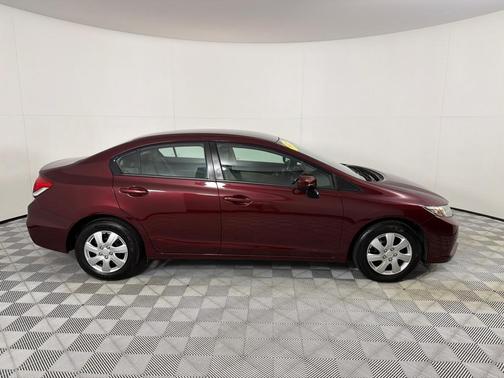 Red 2015 Honda Civic LX