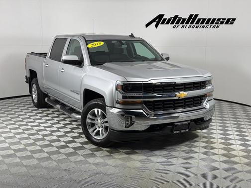 Silver 2018 Chevrolet Silverado 1500 LT