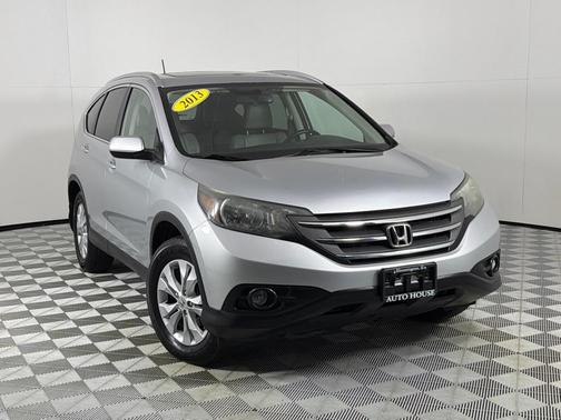 Silver 2013 Honda CR-V EX-L