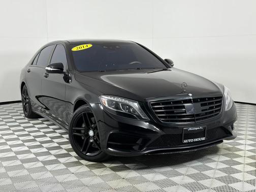 Black 2015 Mercedes-Benz S-Class S 550 4MATIC
