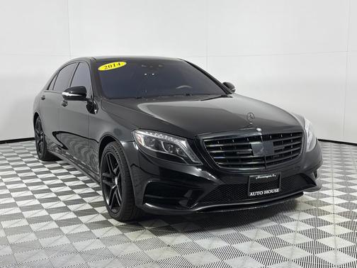 Black 2015 Mercedes-Benz S-Class S 550 4MATIC
