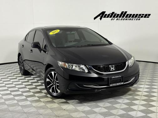 Black 2013 Honda Civic EX