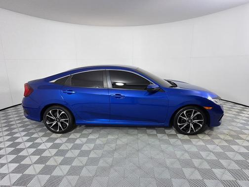 Blue 2019 Honda Civic Sport