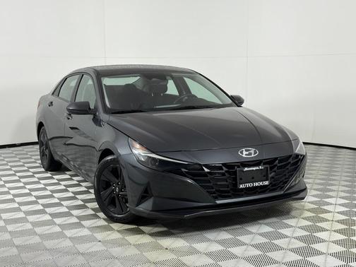 Gray 2021 Hyundai ELANTRA SEL