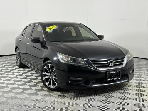 Black 2014 Honda Accord Sport