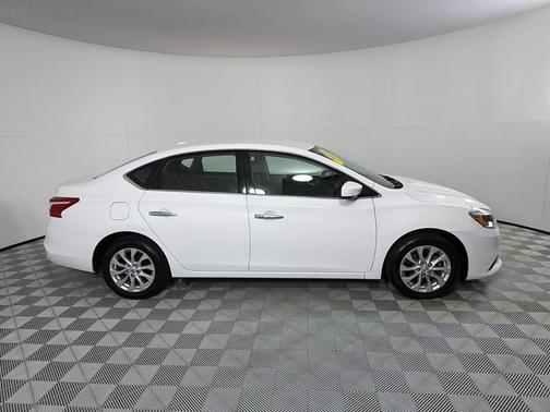 White 2019 Nissan Sentra S