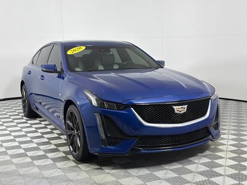 Blue 2020 Cadillac CT5 Sport AWD