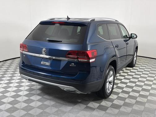Tourmaline Blue Metallic 2018 Volkswagen Atlas 3.6L SE