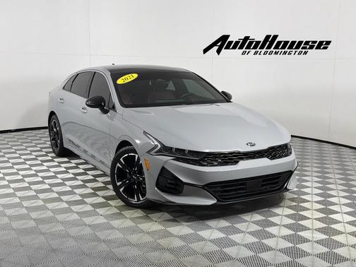Gray 2021 Kia K5 GT-Line