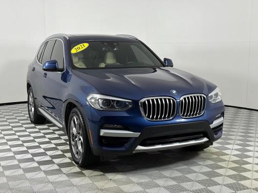 Blue 2021 BMW X3 sDrive30i