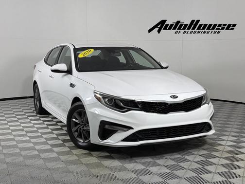 White 2020 Kia Optima LX