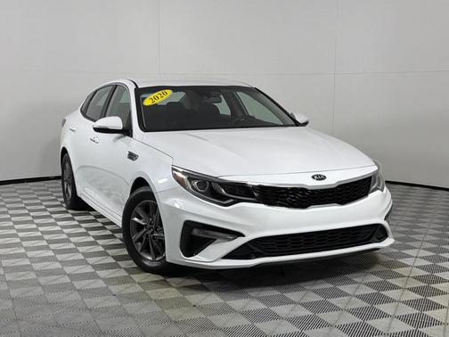 White 2020 Kia Optima LX
