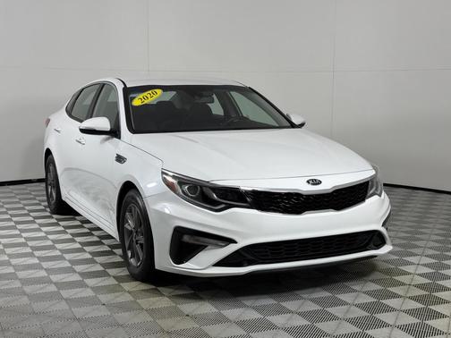 White 2020 Kia Optima LX