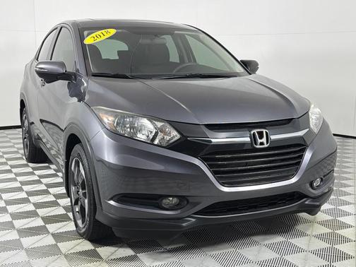 Gray 2018 Honda HR-V EX