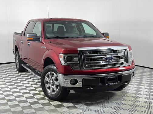 Red 2014 Ford F-150