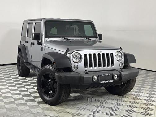 Silver 2017 Jeep Wrangler Unlimited Sport