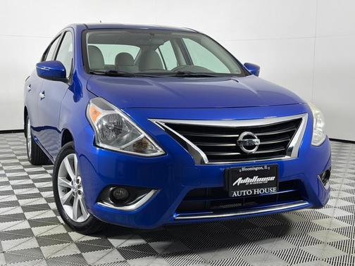 Metallic Blue 2015 Nissan Versa 1.6 SL