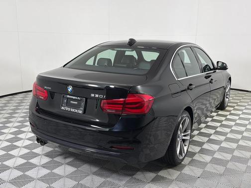 Black 2017 BMW 330 i xDrive