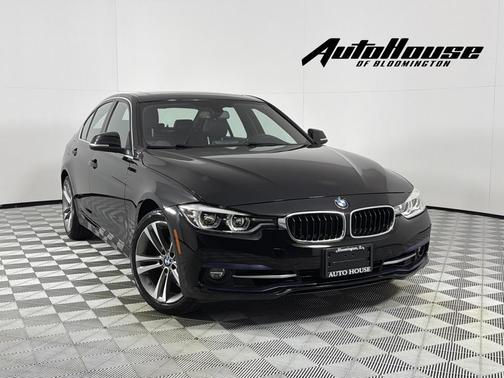 Black 2017 BMW 330 i xDrive
