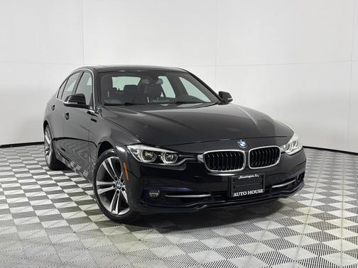 Black 2017 BMW 330 i xDrive