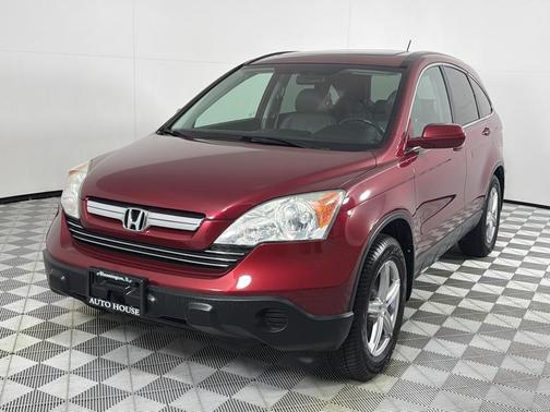Red 2007 Honda CR-V EX-L