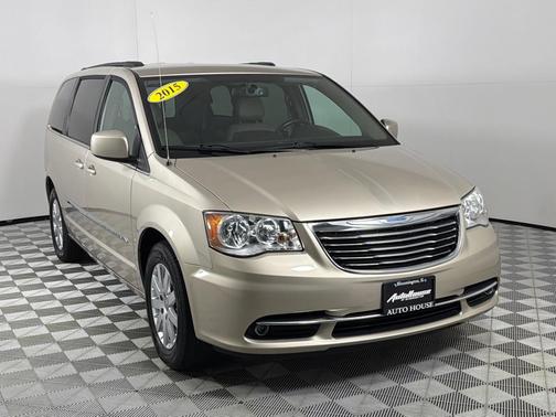 Tan 2015 Chrysler Town & Country Touring