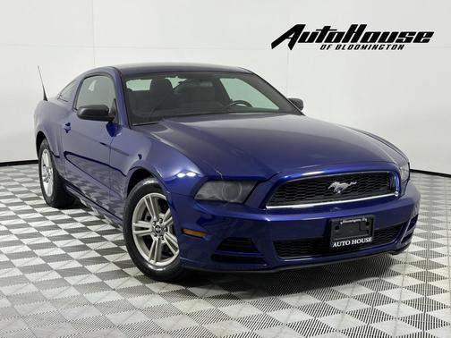 Blue 2014 Ford Mustang
