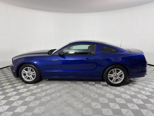 Blue 2014 Ford Mustang