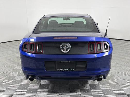 Blue 2014 Ford Mustang