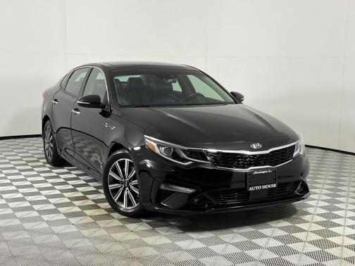 Black 2020 Kia Optima EX