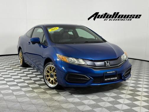 Blue 2015 Honda Civic EX