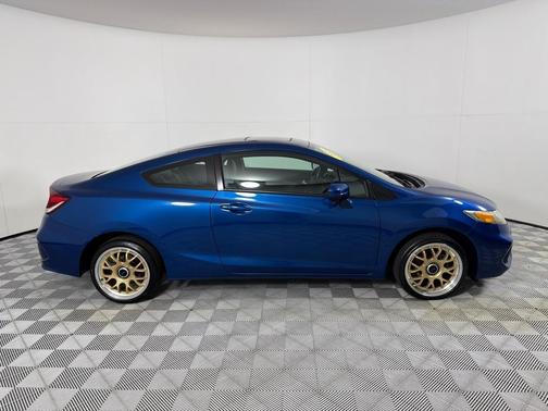 Blue 2015 Honda Civic EX