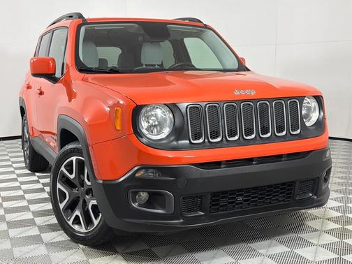 Orange 2015 Jeep Renegade Latitude