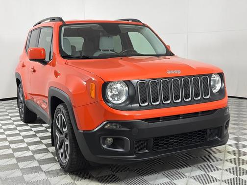Orange 2015 Jeep Renegade Latitude