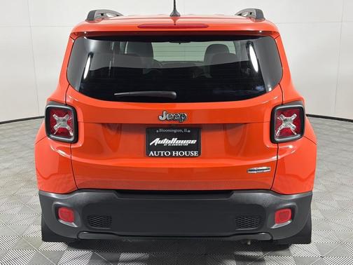 Orange 2015 Jeep Renegade Latitude