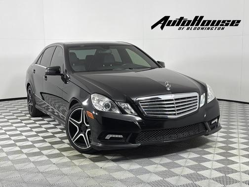 Black 2011 Mercedes-Benz E-Class E 350 4MATIC
