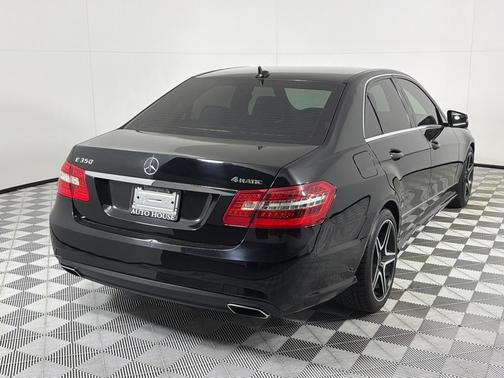 Black 2011 Mercedes-Benz E-Class E 350 4MATIC