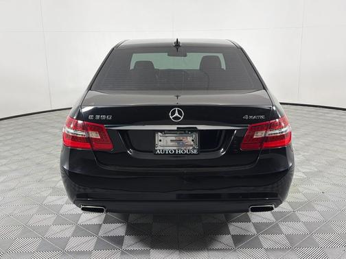 Black 2011 Mercedes-Benz E-Class E 350 4MATIC