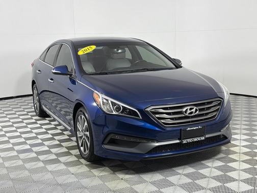 Lakeside Blue 2015 Hyundai SONATA Sport