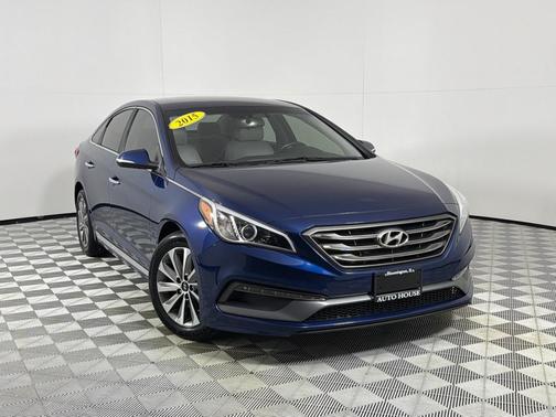 Lakeside Blue 2015 Hyundai SONATA Sport