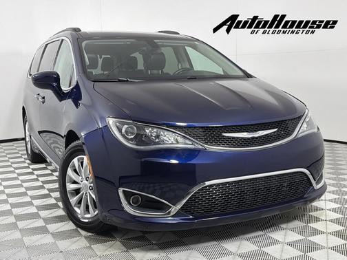 Blue 2017 Chrysler Pacifica Touring-L