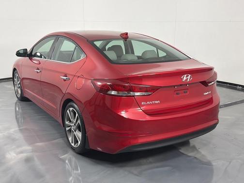 Scarlet Red 2017 Hyundai ELANTRA Limited