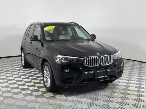 Black 2015 BMW X3 xDrive28i