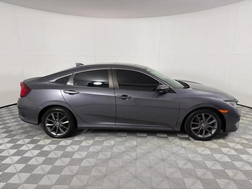 Gray 2021 Honda Civic EX